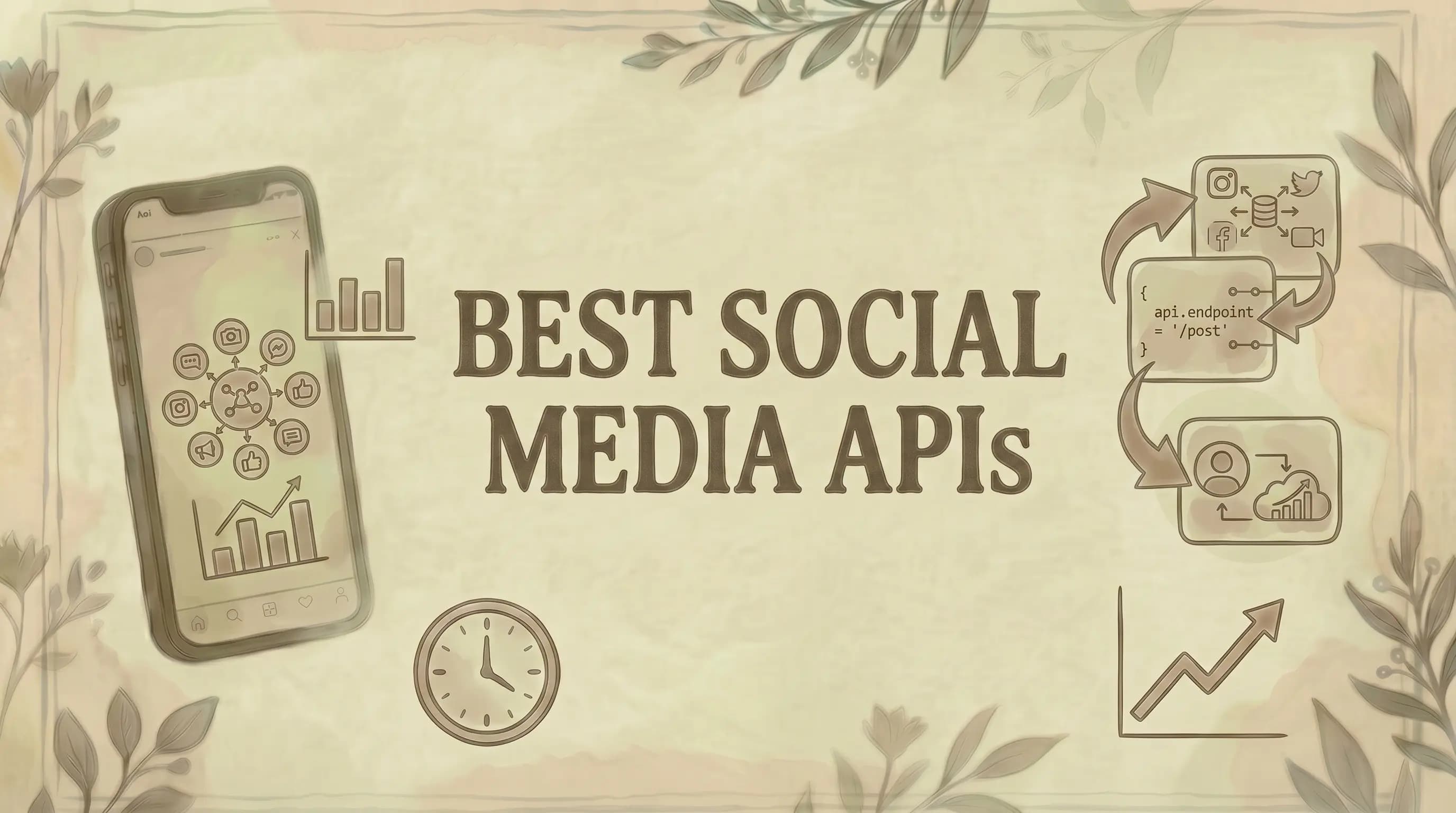 10 Best Social Media APIs for Posting & Automation